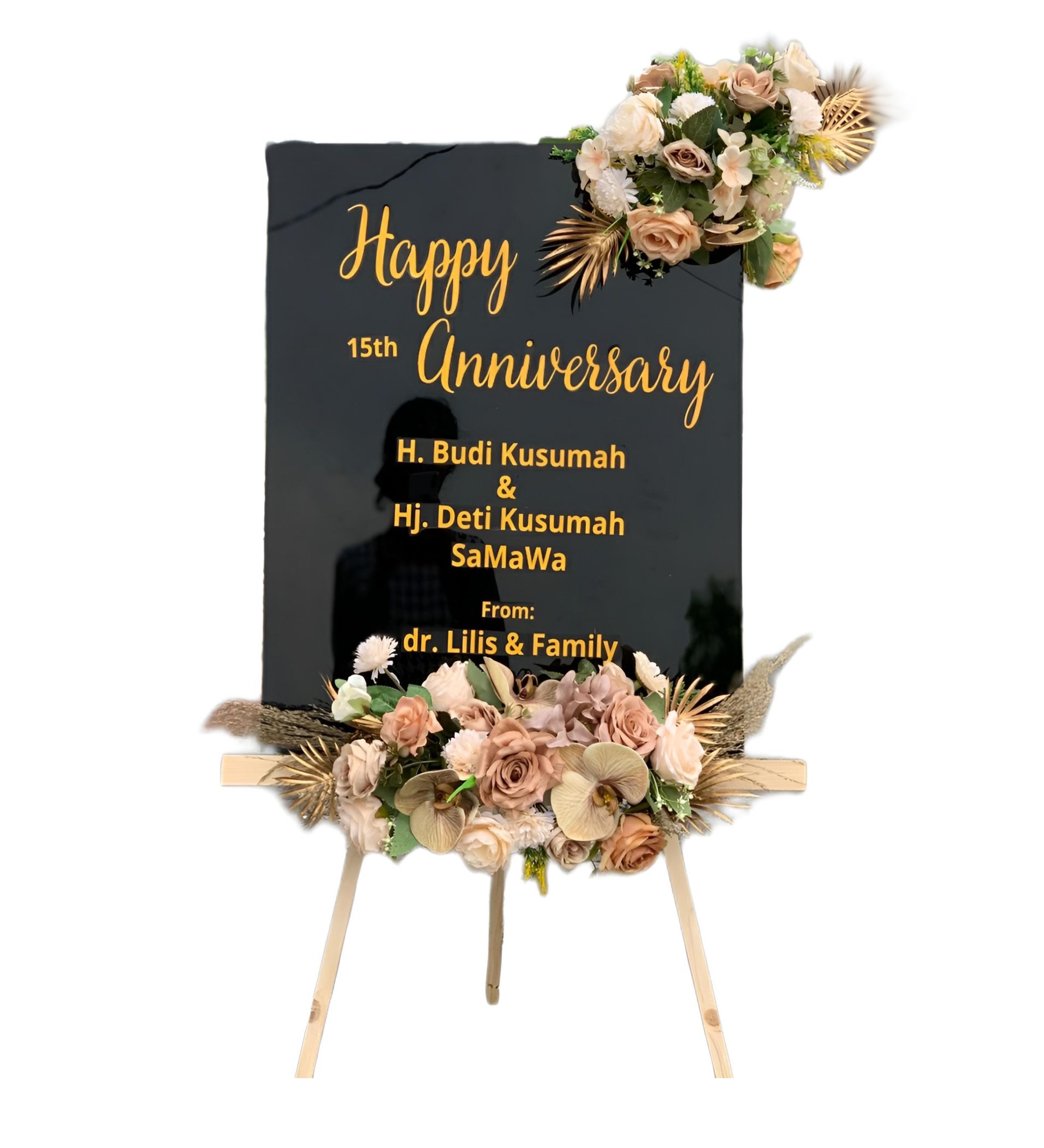 Papan Bunga Akrilik Cimanuk